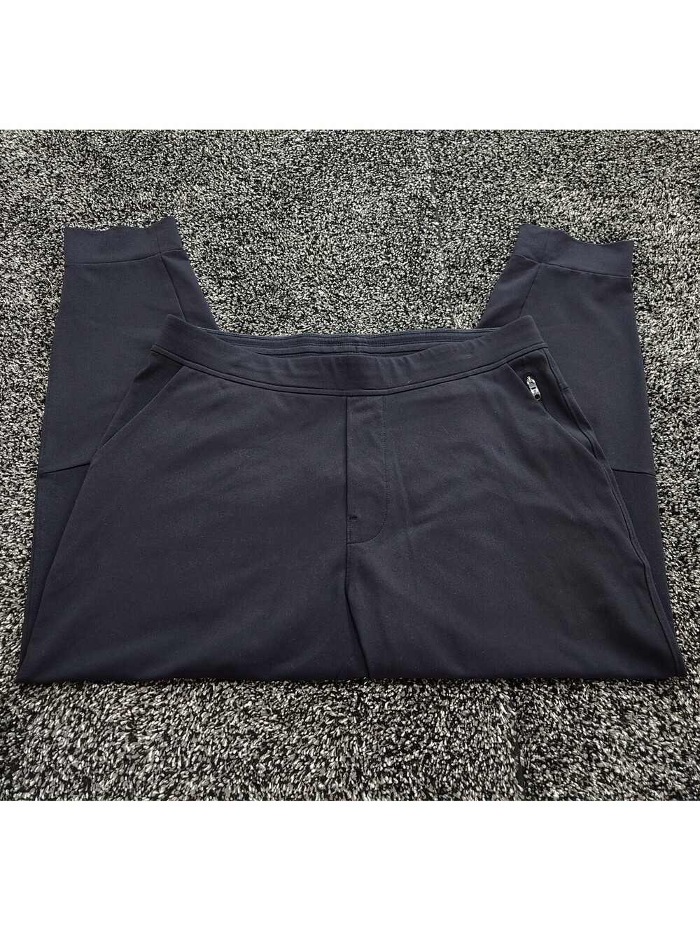 Public Rec All Day Everyday Jogger Pants Mens 36x30 Black Tapered Zip